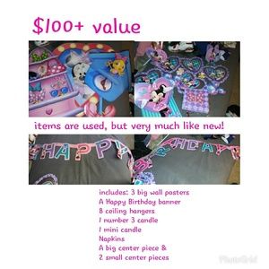 Minnie Mouse Birthday Decorations!